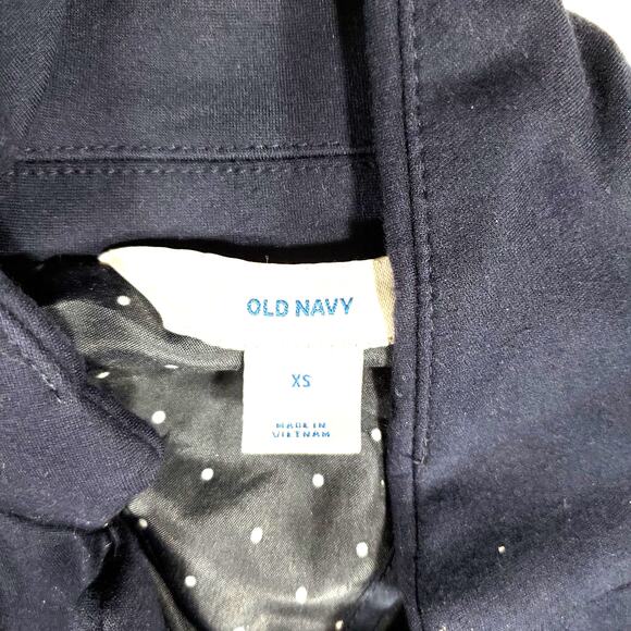 Stay Cozy in Style Old Navy Blue Jacket XS Your Perfect Fit for Everyday Comfort - Picture 2 of 5